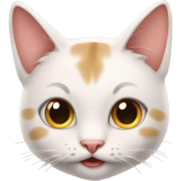 Cat in love emoji