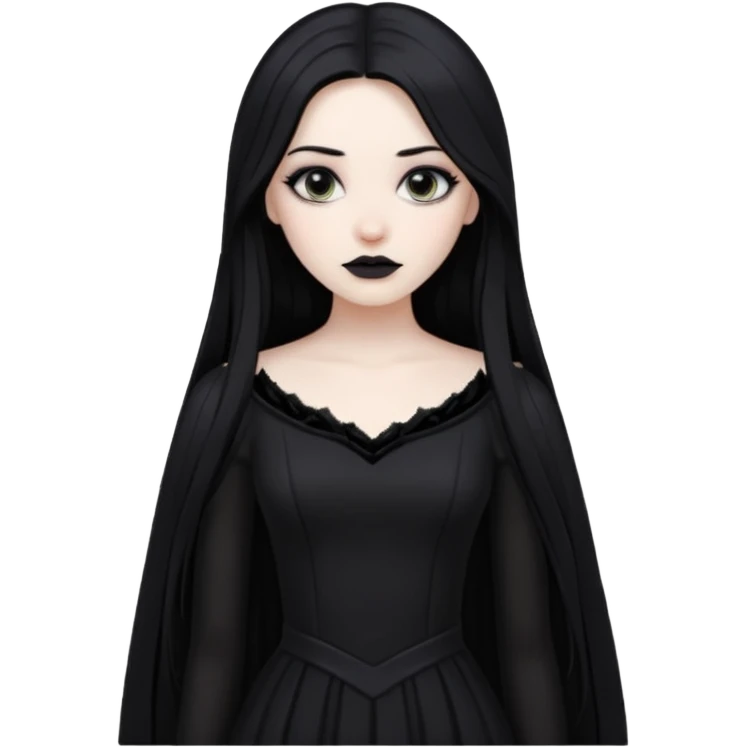 gothic woman emoji