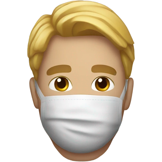 a man wearing a mask tnt  emoji