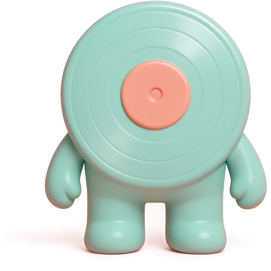 vinyl record emoji