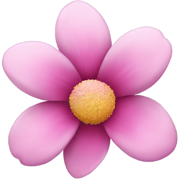 pink flower emoji