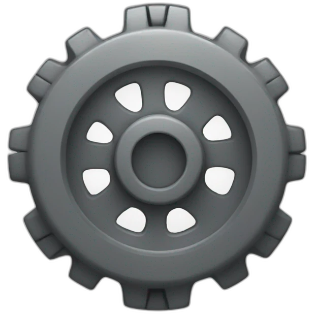 Gear emoji