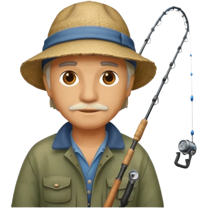 Fisher  man emoji