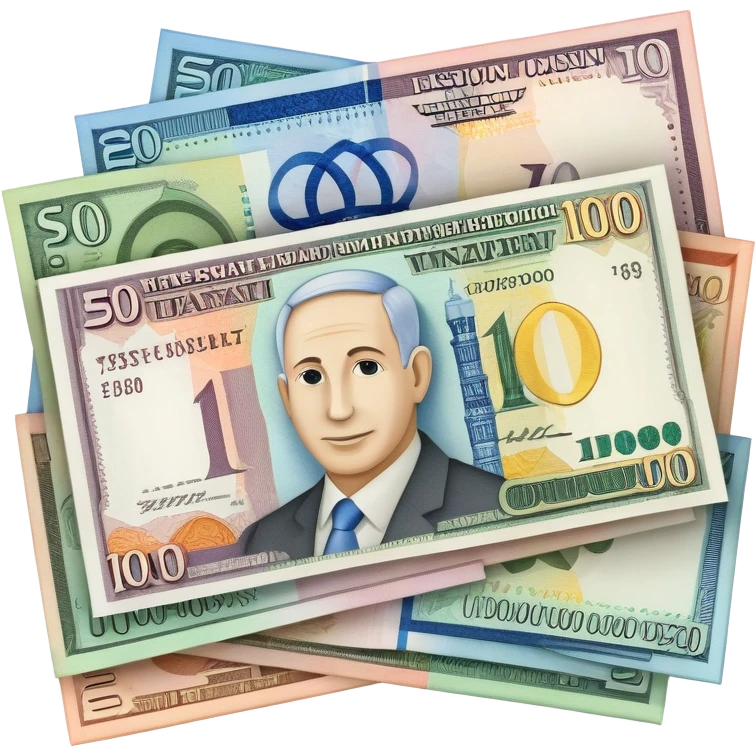 Israeli money emoji