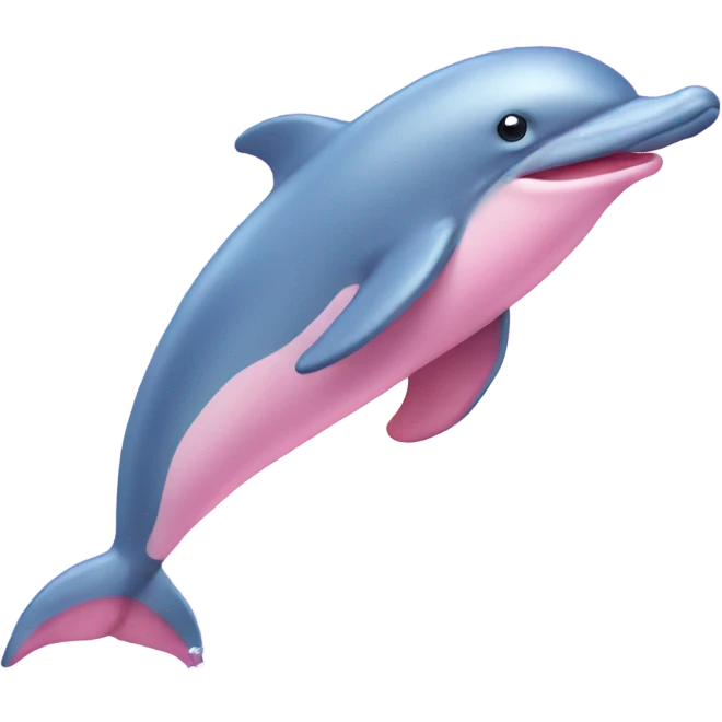 pink dolphin emoji
