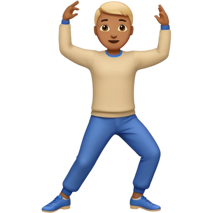 create a person emoji of Barcushake is the superpower name The mover & shaker who stays organised more fun and dancing more coloful male emoji