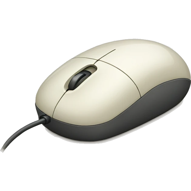 vintage computer mouse emoji