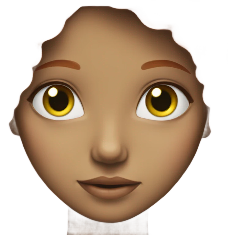 Girl with red hair green eyes  emoji