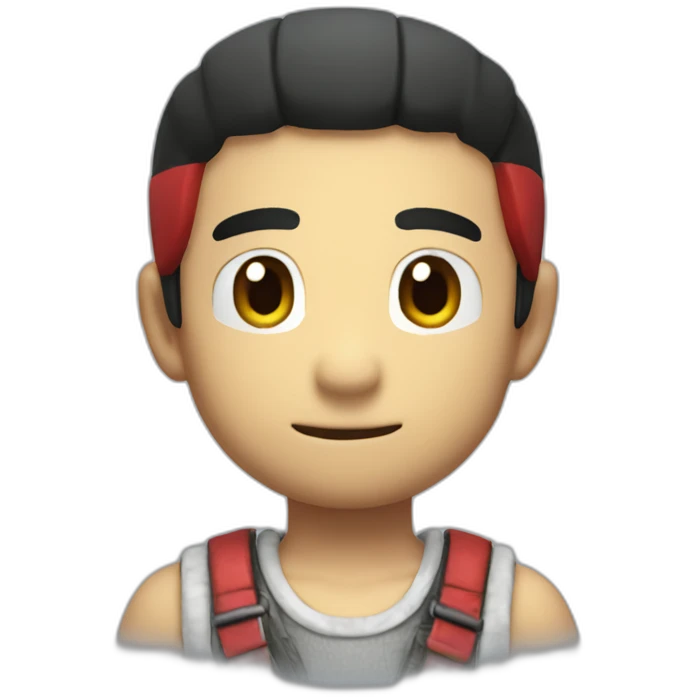 Ness from Super Smash Bros emoji