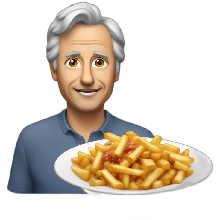 Louis rinaldi en poutine emoji