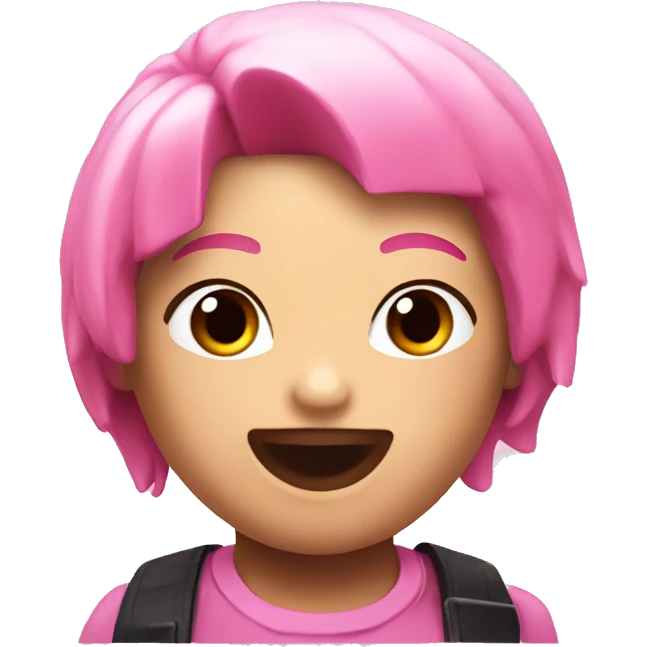 Cute pink Roblox logo  emoji