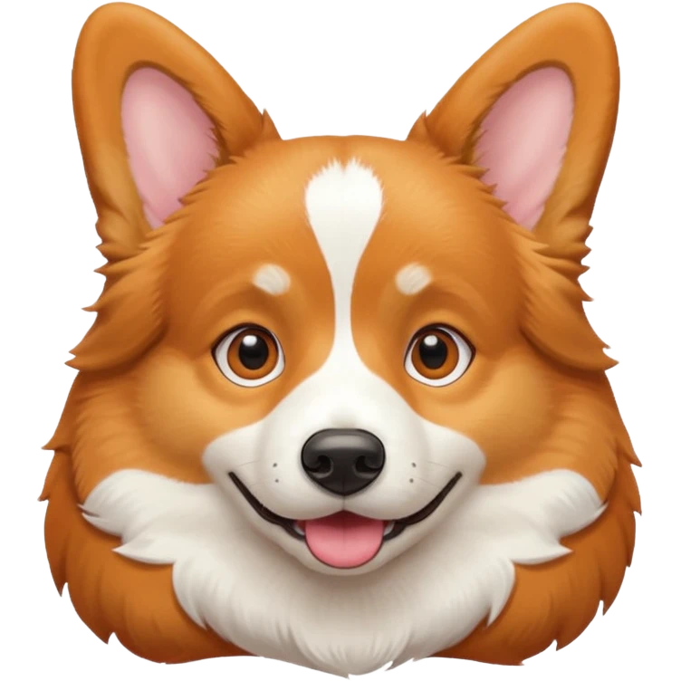 corgi dog face emoji