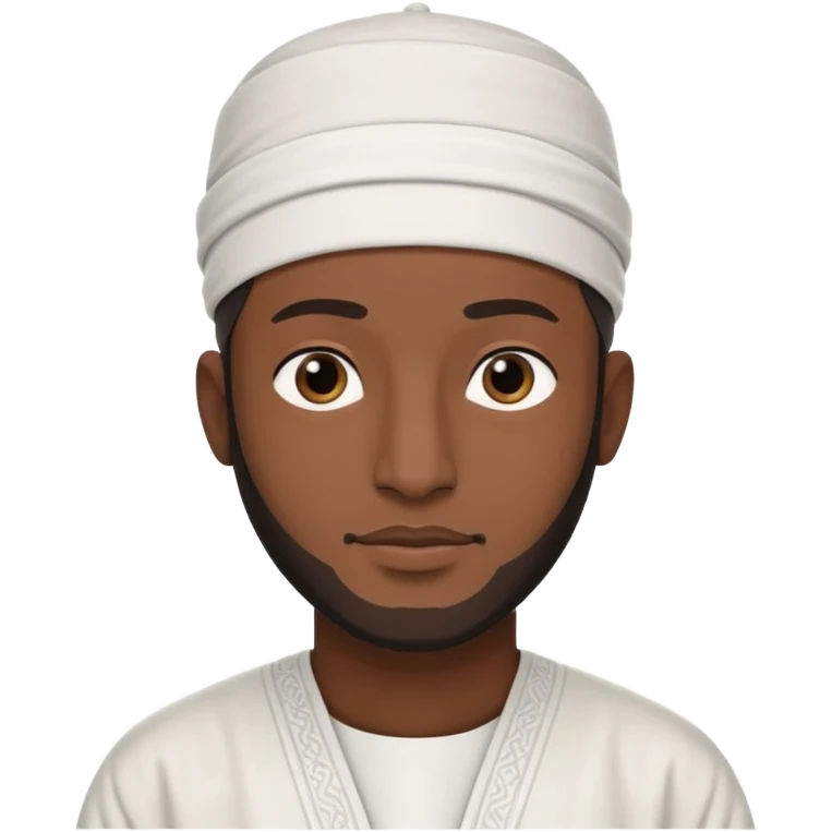 black Muslim men emoji