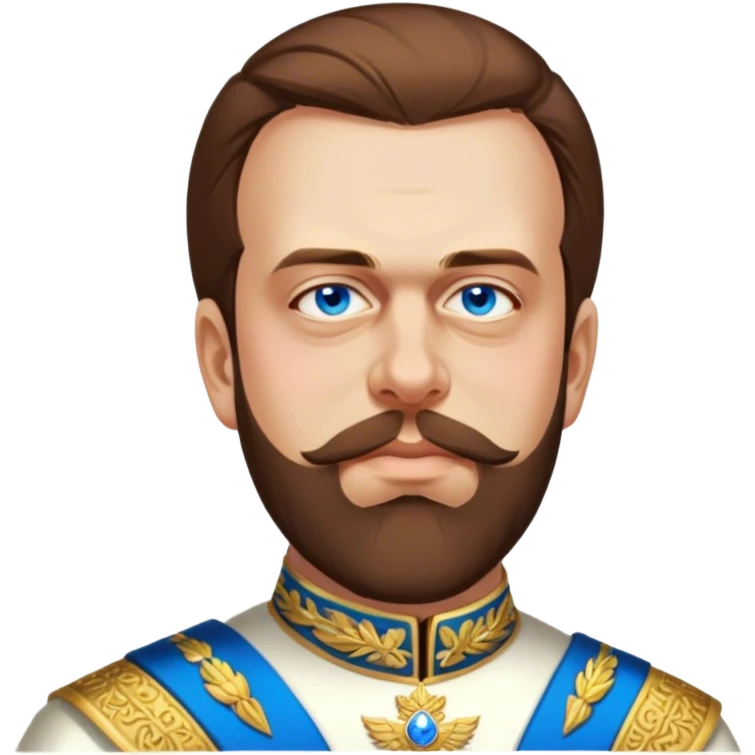Tzar Alexander III Russia  emoji