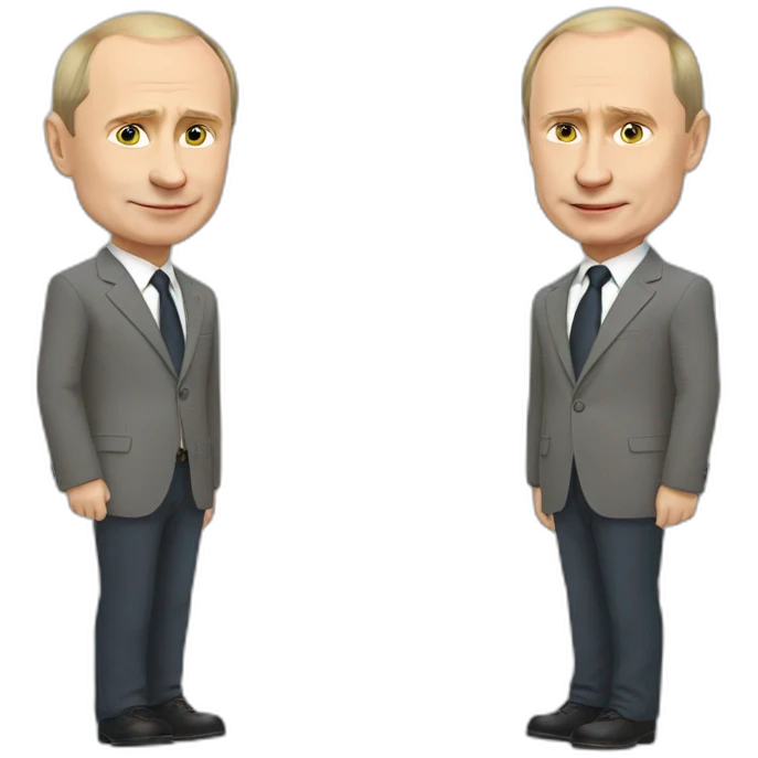 Putin love emoji