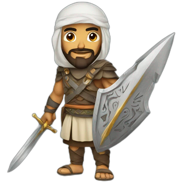 Arab warrior  emoji