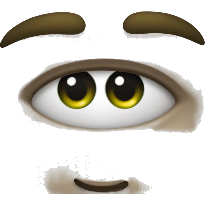 Olive eyes emoji