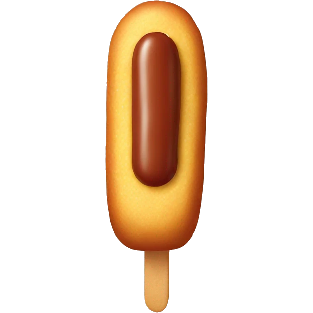 Corn dog emoji