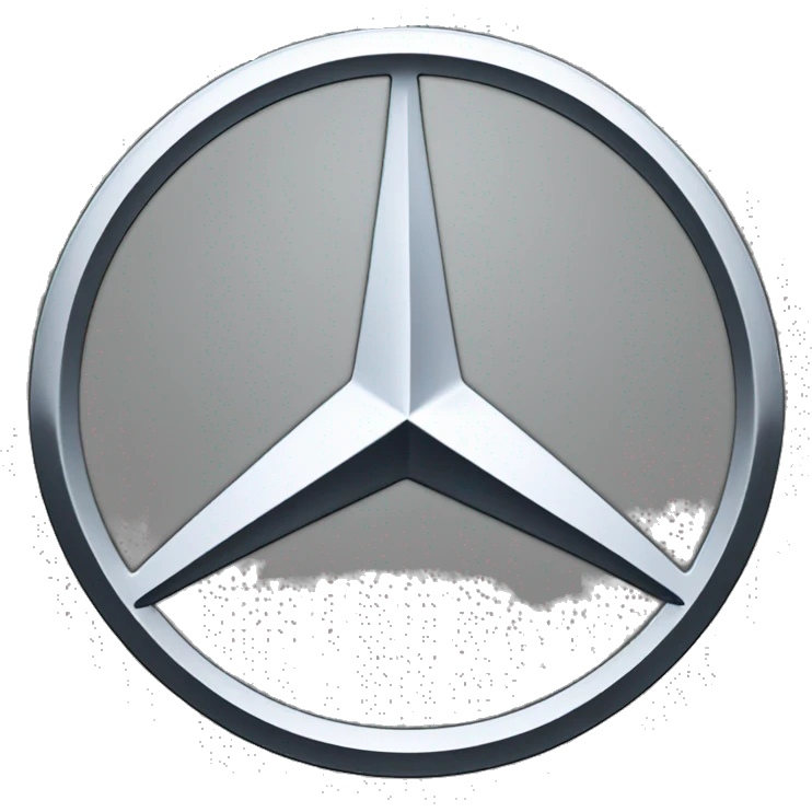 Mercedes benz logo emoji