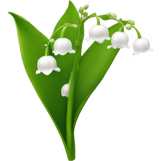 Lily of the valley flower  emoji