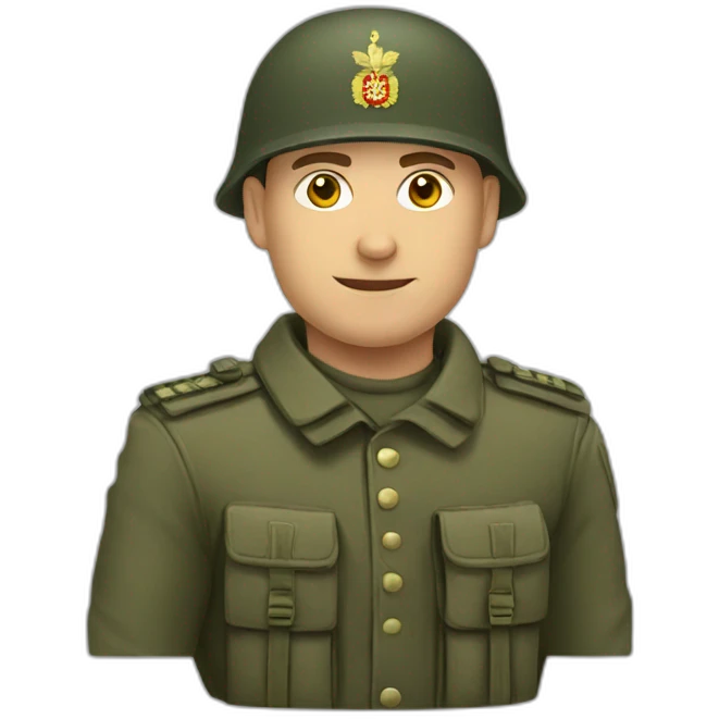 Russian soldier emoji