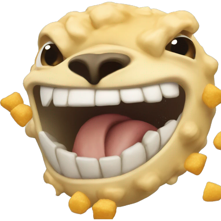 Tiburon haciendo palomitas emoji