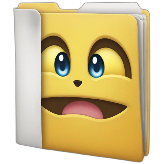 Pokemon folder, epic emoji