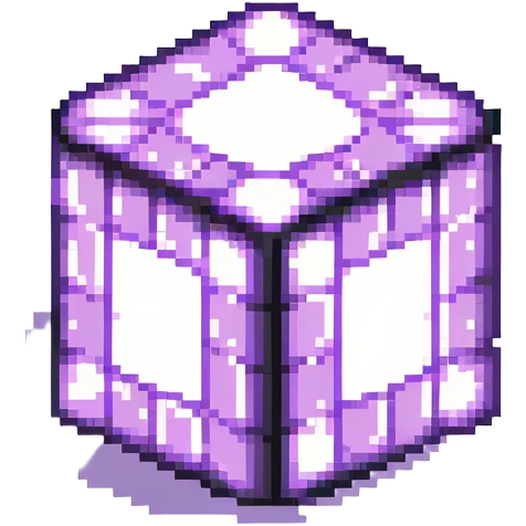 purple glowing box emoji