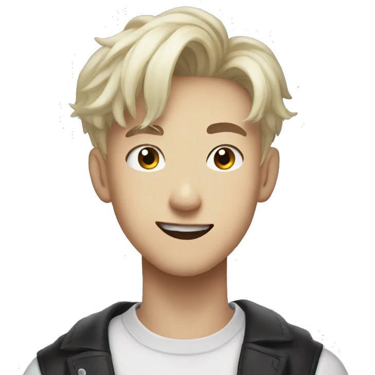 bang chan smirk emoji
