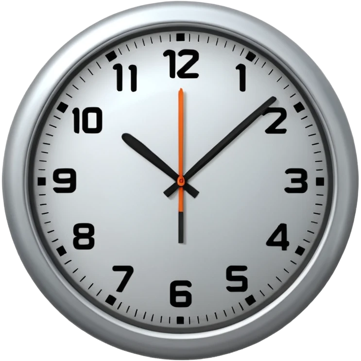 clock showing 7 am
 emoji