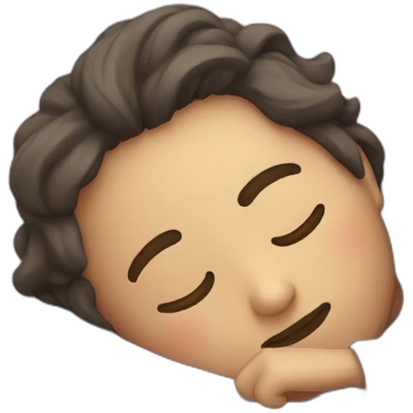 Sleeping emoji