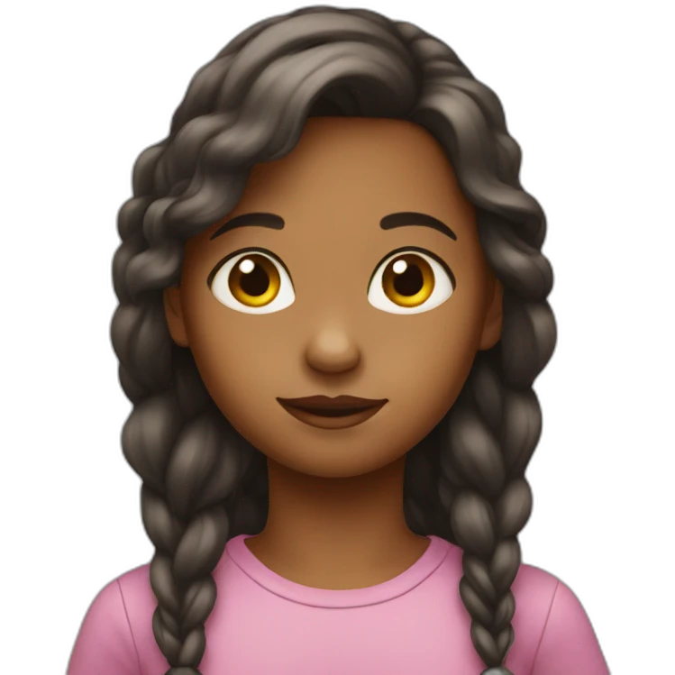 young girl emoji