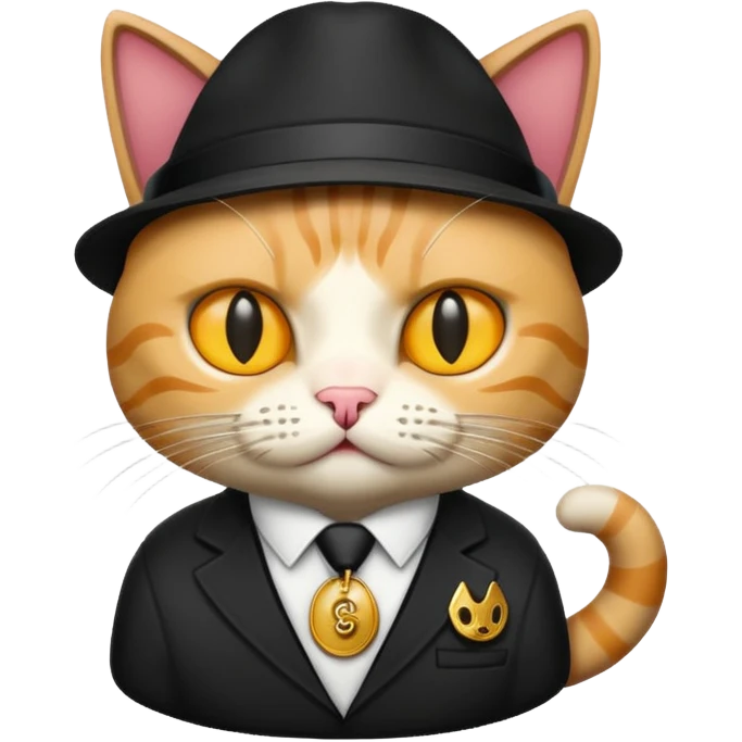cat gangsta emoji