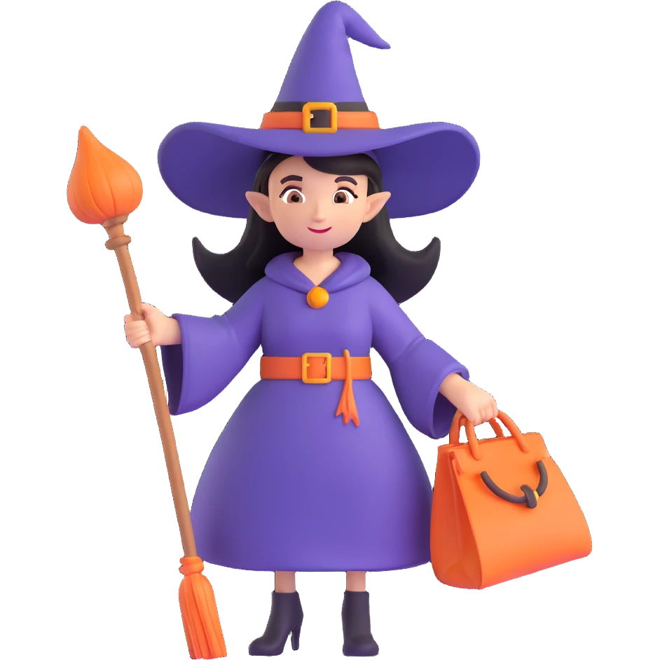 bag witch andy emoji