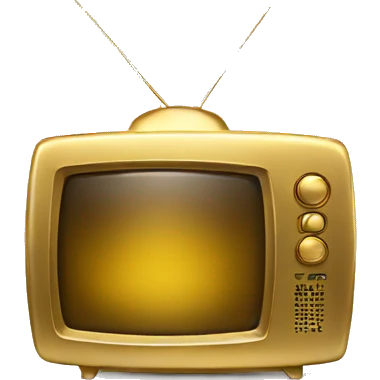 gold tv emoji