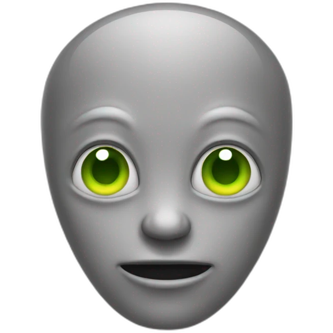 emoji de un alien emoji