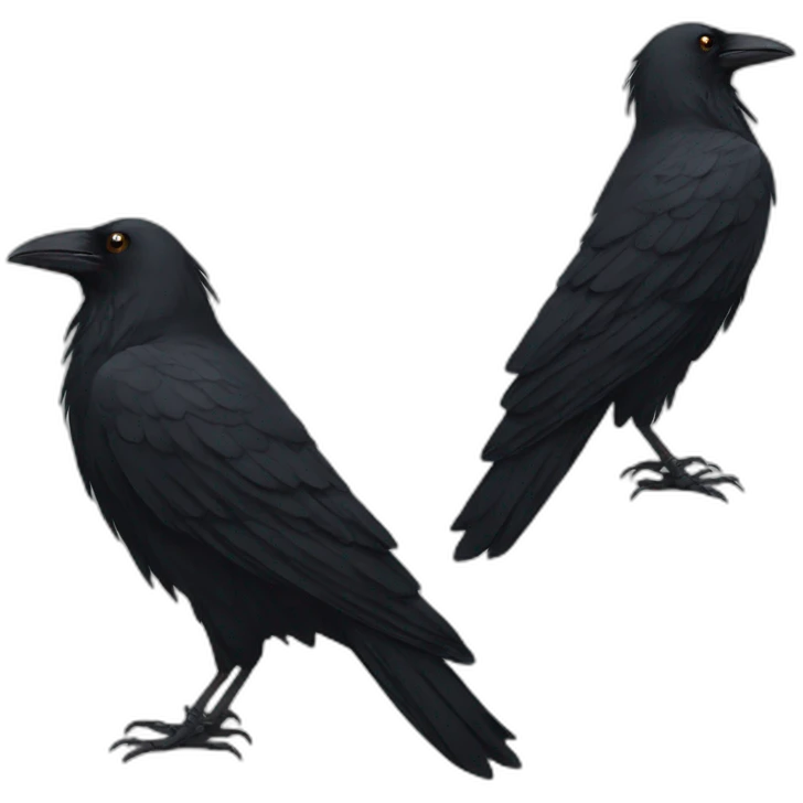 crow emoji