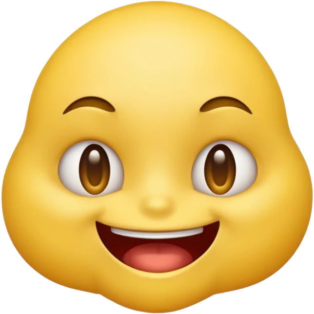 a emoji biting its lips and squinting its eyes  emoji