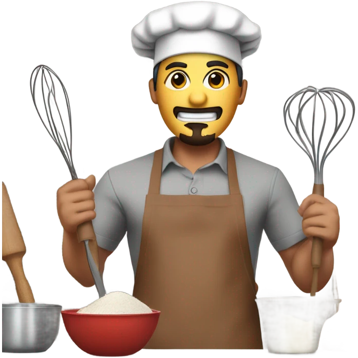 Iron-Man Baking emoji