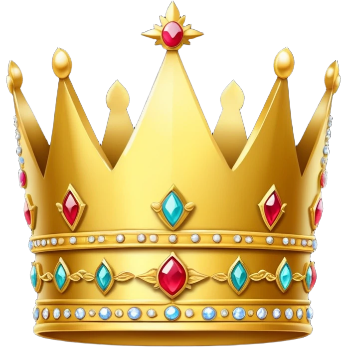 stolen crown, A crown stolen from royalty. Risky business! emoji