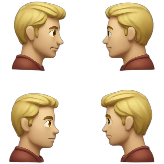 man thinking emoji