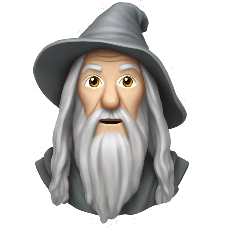Realistic Gandalf  emoji