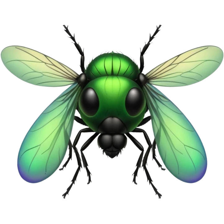 a cute fly emoji
