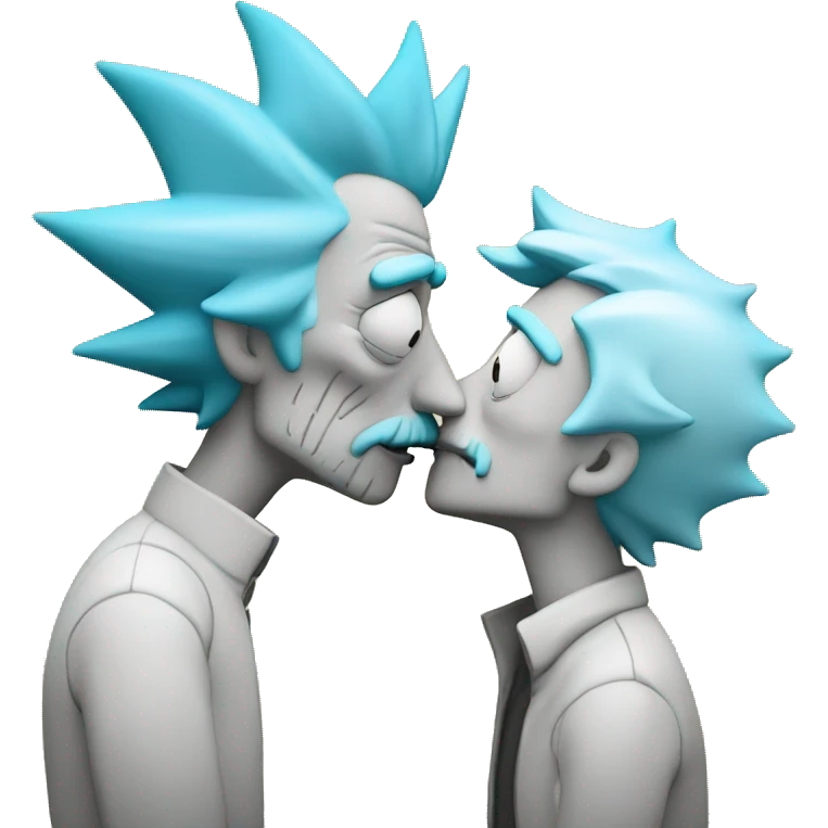 Rick Sanchez kiss emoji