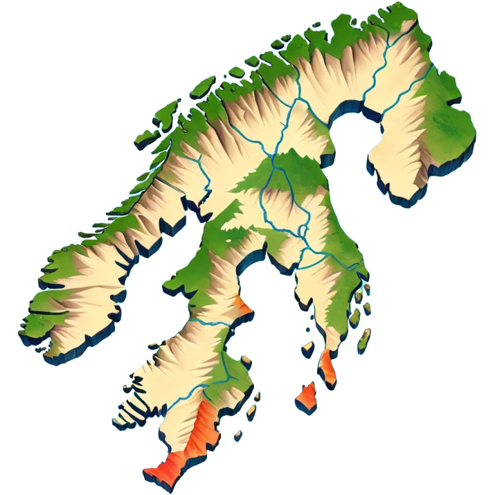 norway 2d map emoji