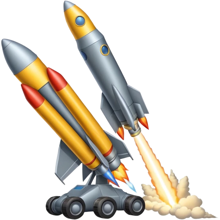 Multiple Rocket Launch System emoji