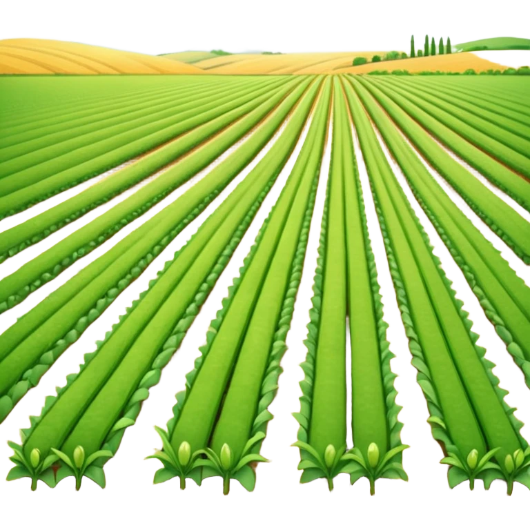 agricultural field emoji