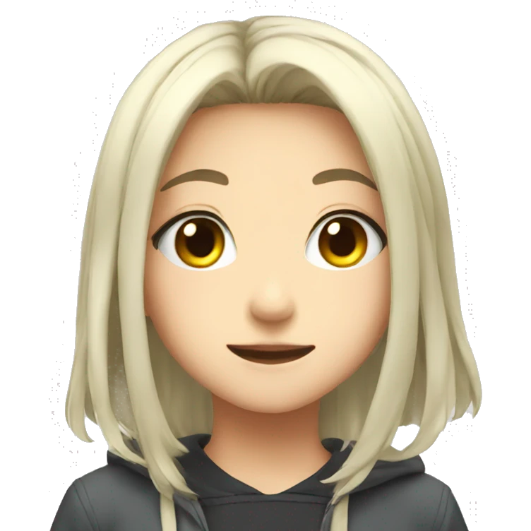 anime girl  emoji