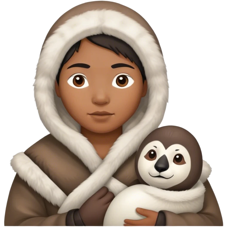 inuit with Ikkaqaq emoji