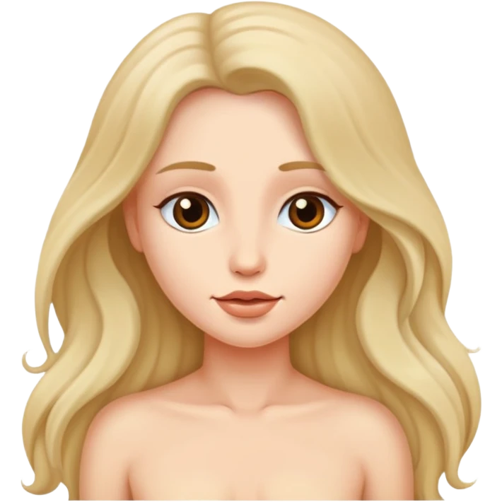 Naked woman emoji
